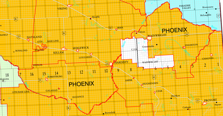 Service Area Map